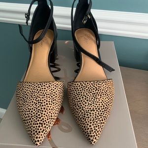 Crown Vintage Vavi Cheetah Heel Size 10